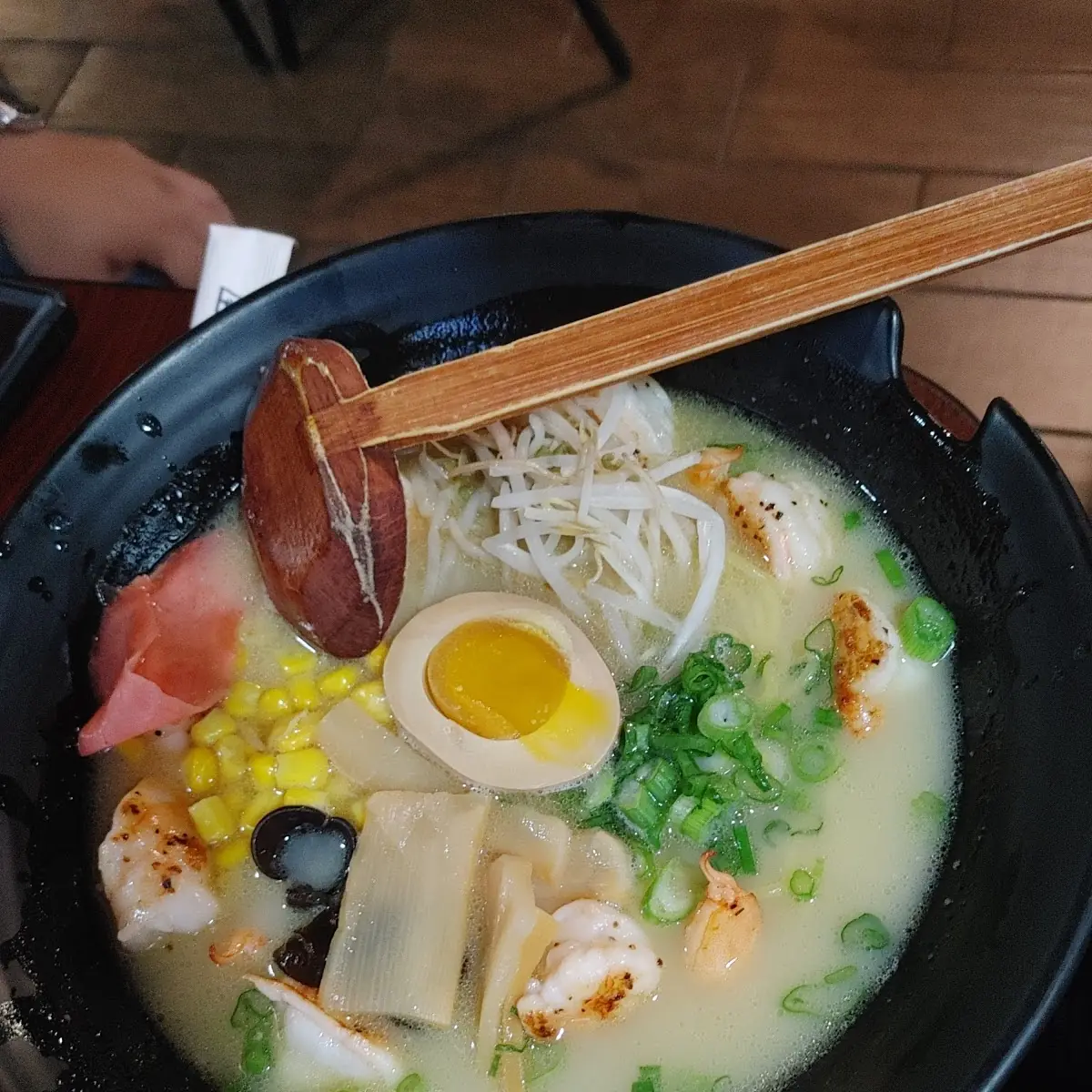 grilled shrimp ramen 7 号面